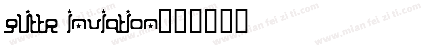Glittr Inviation字体转换